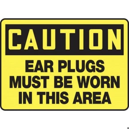 Accuform OSHA CAUTION SAFETY SIGN EYE MPPE624XT MPPE624XT